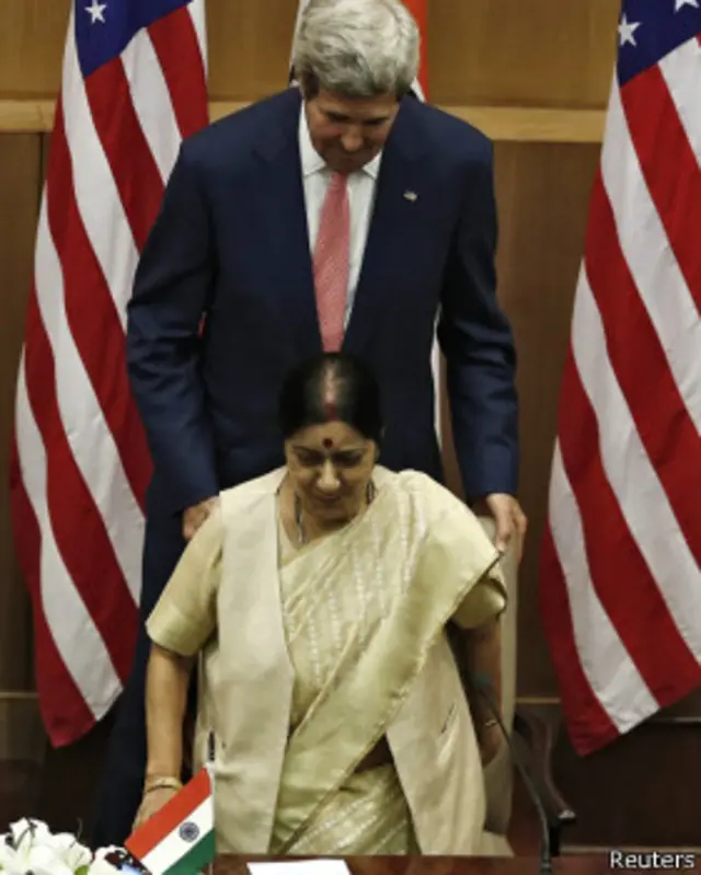 सुषमा स्वराज, जॉन केरी