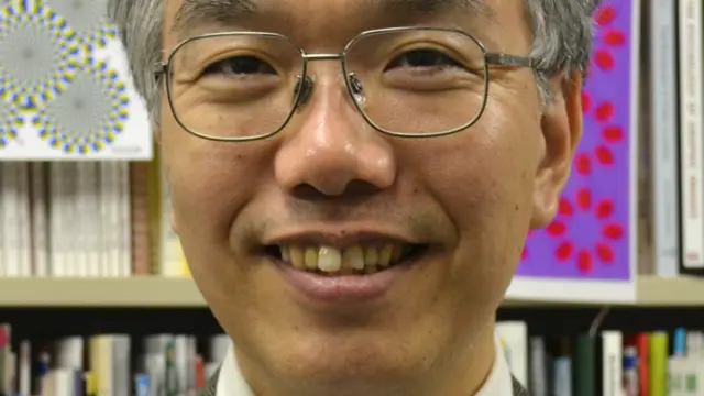 El profesor de psicología Akiyoshi Kitaoka, de la Universidad Ritsumeikan de Kioto
