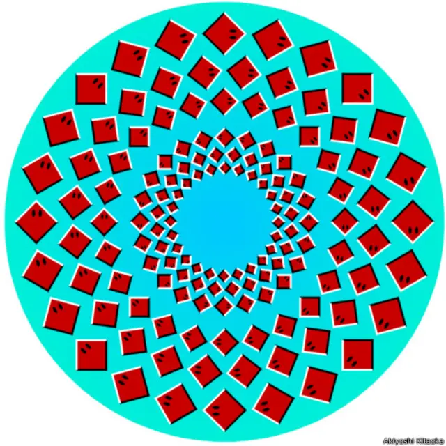 Kitaoka ha colocado cientos de imágenes como ésta en su página de internet.