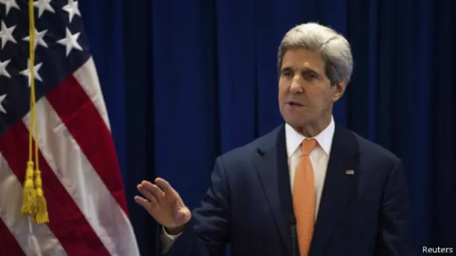 克里要求南海问题上各方停止采取可能改变现状的行动