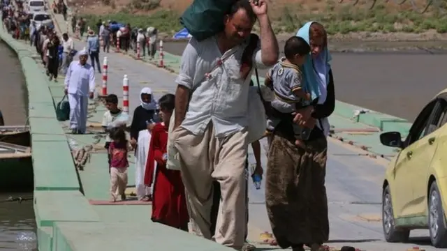 من بين من يستهدفهم التنظيم المسيحيون والايزيديون في شمال العراق