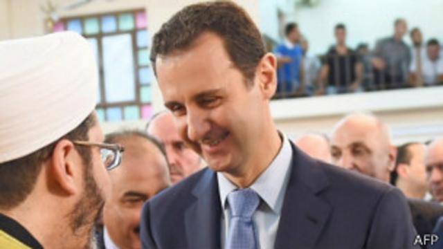 الأسد يرى أن جميع أطياف المعارضة متطرفون. 