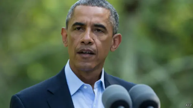 اوباما گفت که چاره کار عراق، دخالت نظامی آمریکا نیست