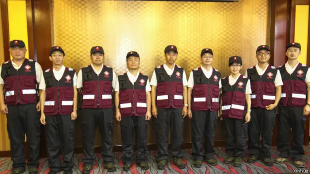 中国国家卫生计生委和中国疾控中心为赴非公共卫生专家组成员进行培训并送行