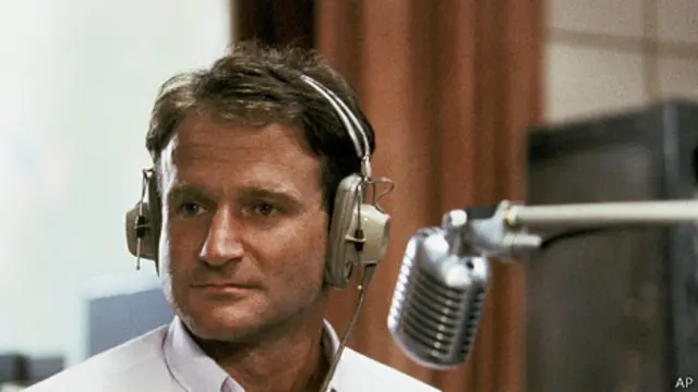 Robin Williams en "Good Morning Vietnam"