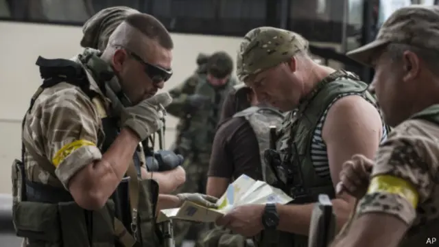 در چند ماه اخیر نیروهای دولتی به موفقیتهایی علیه شورشیان طرفدار روسیه دست یافتهاند