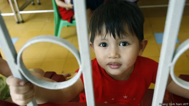 Việt Nam còn thiếu nhiều cơ sở nuôi trẻ mồ côi - trong hình là trung tâm Tam Bình, Sài Gòn