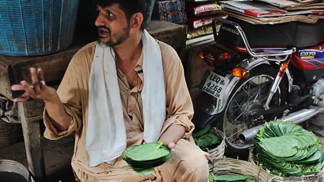 पाकिस्तान, लाहौर, पान गली