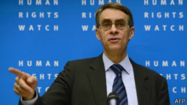 Diretor Executivo da HRW / Crédito: AFP