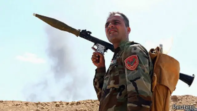 البشمركة تفتقر الى الاسلحة المتطورة