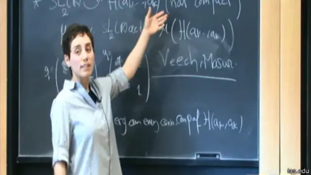 مریم میرزاخانی در کلاس درس