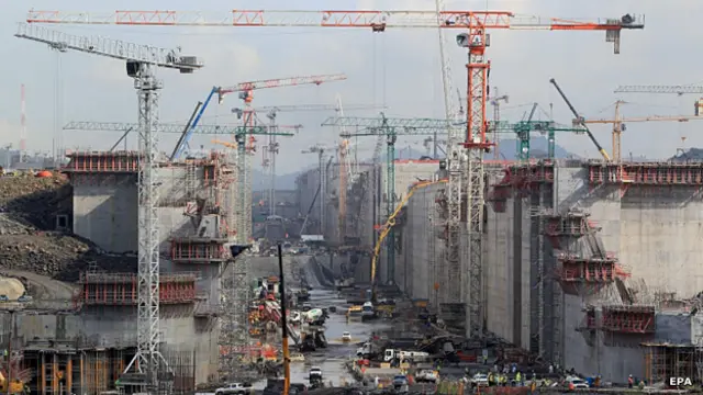 Obras de ampliación del Canal de Panamá