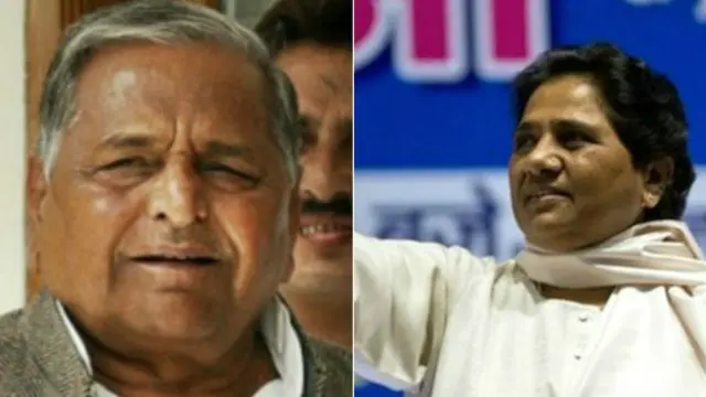 मुलायम सिंह, मायावती