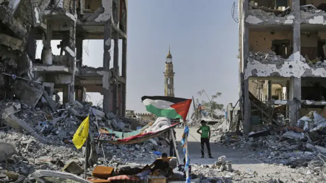 Развалины в Бейт-Лахии