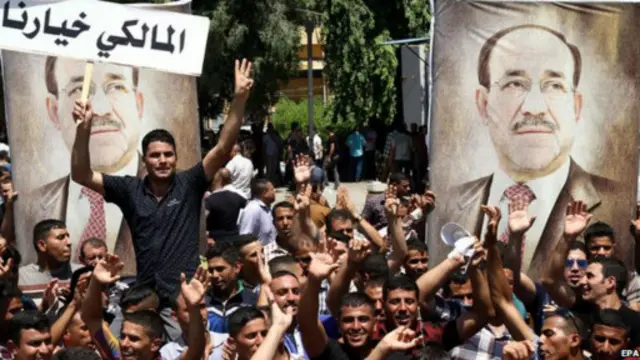 مازال للمالكي أنصاره الذين يمكن أن يضعوا الكثير من الصعاب أمام العبادي