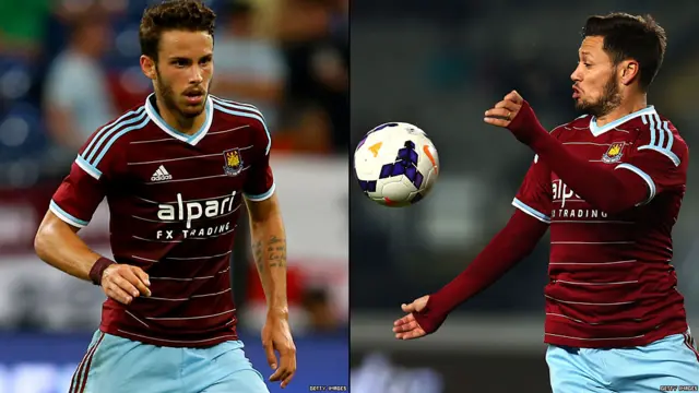 Diego Poyet y Mauro Zárate