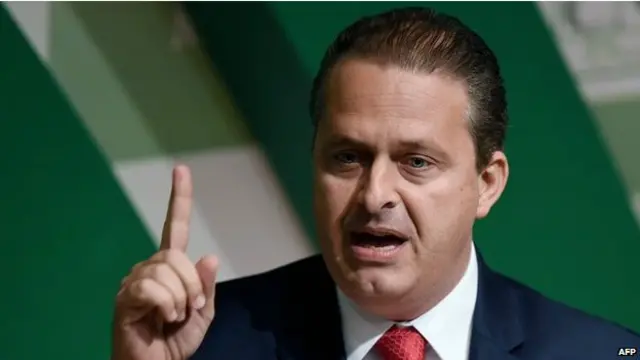 كان إدواردو كامبوس مرشحا عن الحزب الاشتراكي البرازيلي 