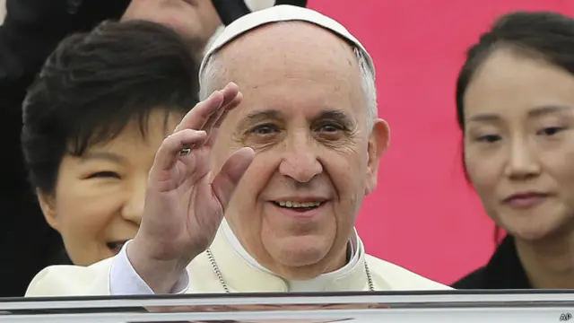 Папа Римский Франциск в Южной Корее