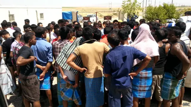 එර්බිල් ජාත්‍යන්තර ගුවන් තොටුපලේ සේවය කල ශ්‍රී ලාංකිකයන්ගේ නවාතැන් 