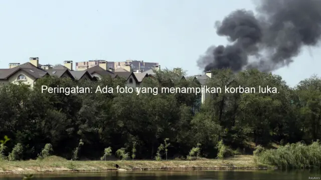 Pertempuran sengit di Donetsk