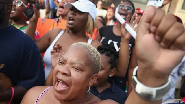 Protesta en Ferguson