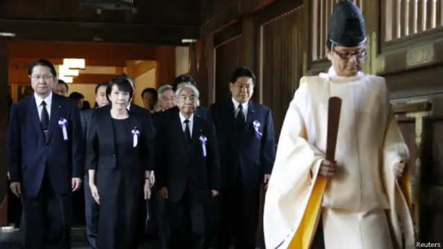 中国外交部：坚决反对日本官员参拜靖国神社- BBC News 中文