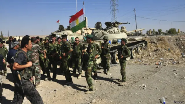 Quân đội Kurdistan đang tiếp tục giao tranh với IS