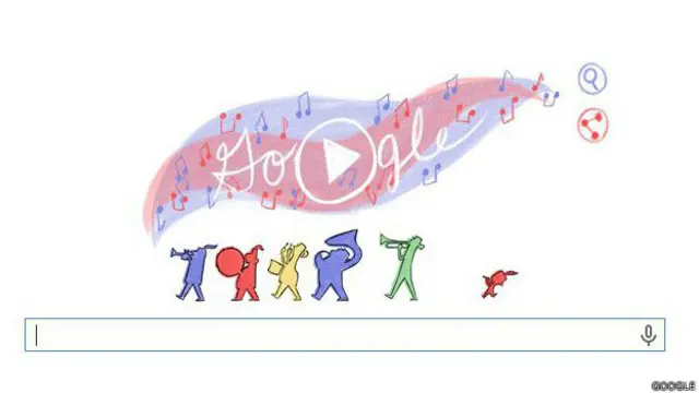 गूगल डूडल, अमरीका