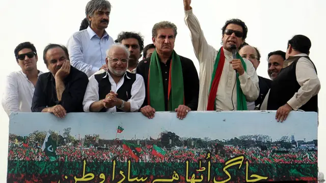 पाकिस्तान में विरोध प्रदर्शन