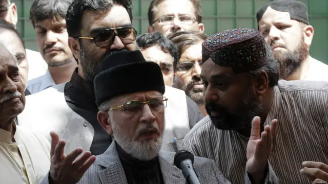 पाकिस्तान में विरोध प्रदर्शन