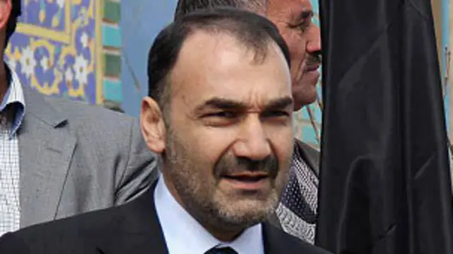 والی بلخ و از حامیان قدرتمند عبدالله عبدالله 