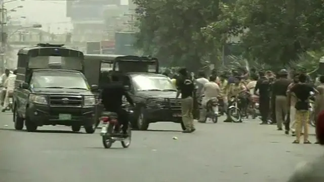 قوات شرطة باكستانية تنتشر في إسلام أباد