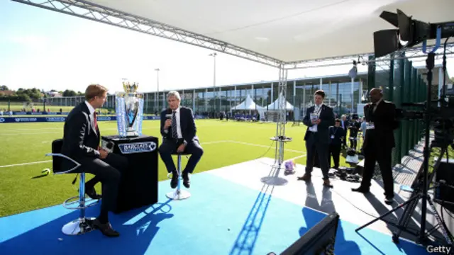 El chileno Manuel Pellegrini durante la presentación oficial de la nueva temporada.