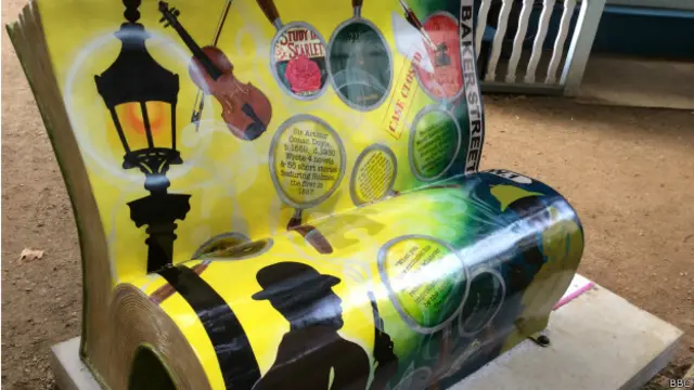 книжка-скамейка "Шерлок Холмс"