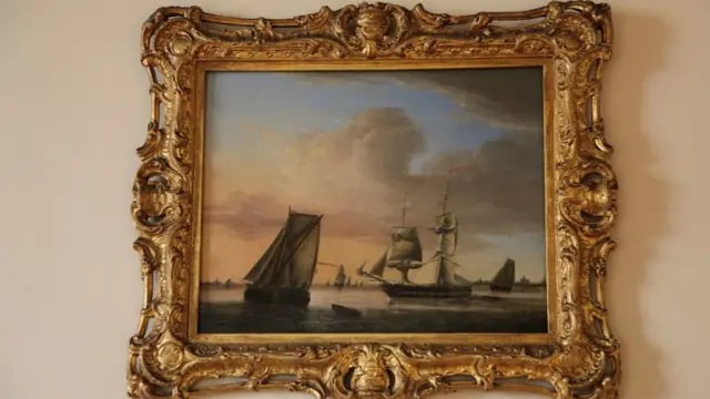 El museo cuenta con una destacada colección de cuadros de pintura flamenca del siglo XVII, en los que aparecen escenas de fumadores o barcos en cuya construcción se utilizó fibra de cáñamo. 