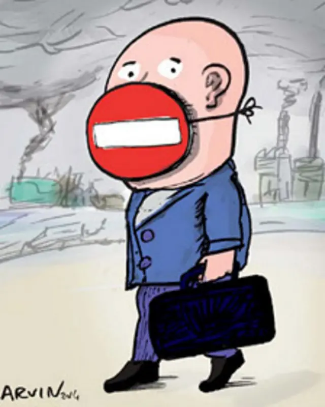 کارتون نادر رحمانی، شرق