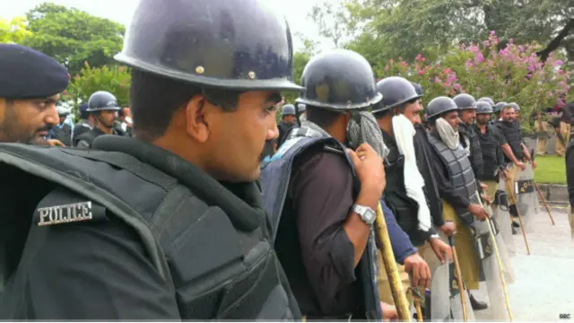 पाकिस्तान प्रदर्शन