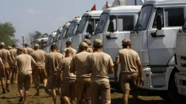 روسیې پر اوکراین د نامناسب خنډ جوړولو تور پورې کړ او کتار یې اوکراین ته دننه کړ.