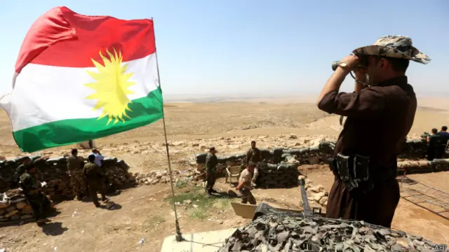 Quân đội của người Kurd đang ở tuyến đầu trong cuộc chiến với IS