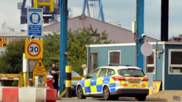 بېړۍ د انگلستان د تېلبري بندر ته راغلې وه