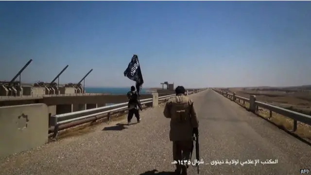 Phiến quân IS đang kiểm soát đập Mosul