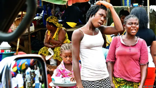 केन्या का स्थानीय बाज़ार