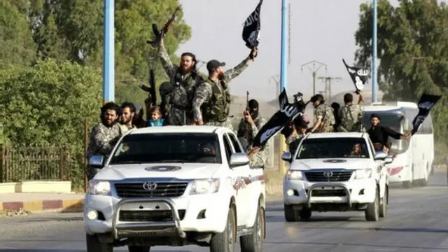 Pasukan kelompok militan IS telah menguasai sebagian wilayah Irak dan Suriah.