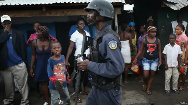 लाइबेरिया, इबोला