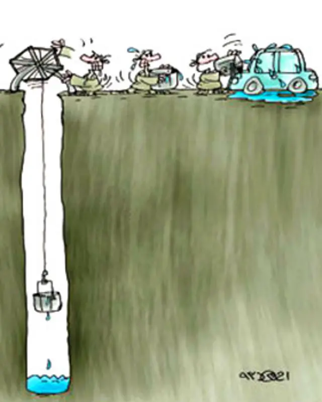 کارتون احمدرضا سهرابی، شرق