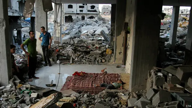 Місто Бейт-Ханун після обстрілів