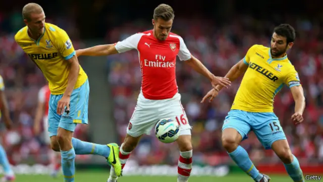 "Арсенал" играл с клубом "Кристал Пэлас"