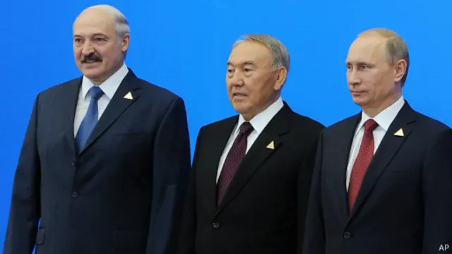 Президенты Белоруссии, Казахстана, России