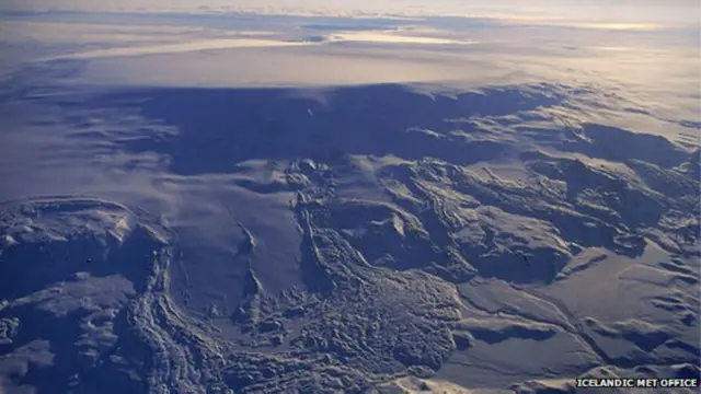 Vulcão Bardabunga (Foto: Icelandic Met Office)