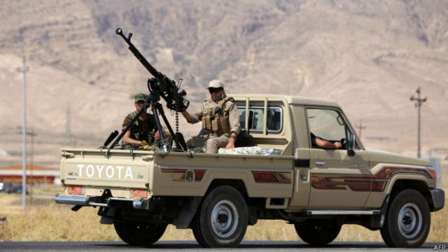 Peshmerga | Crédito: AFP